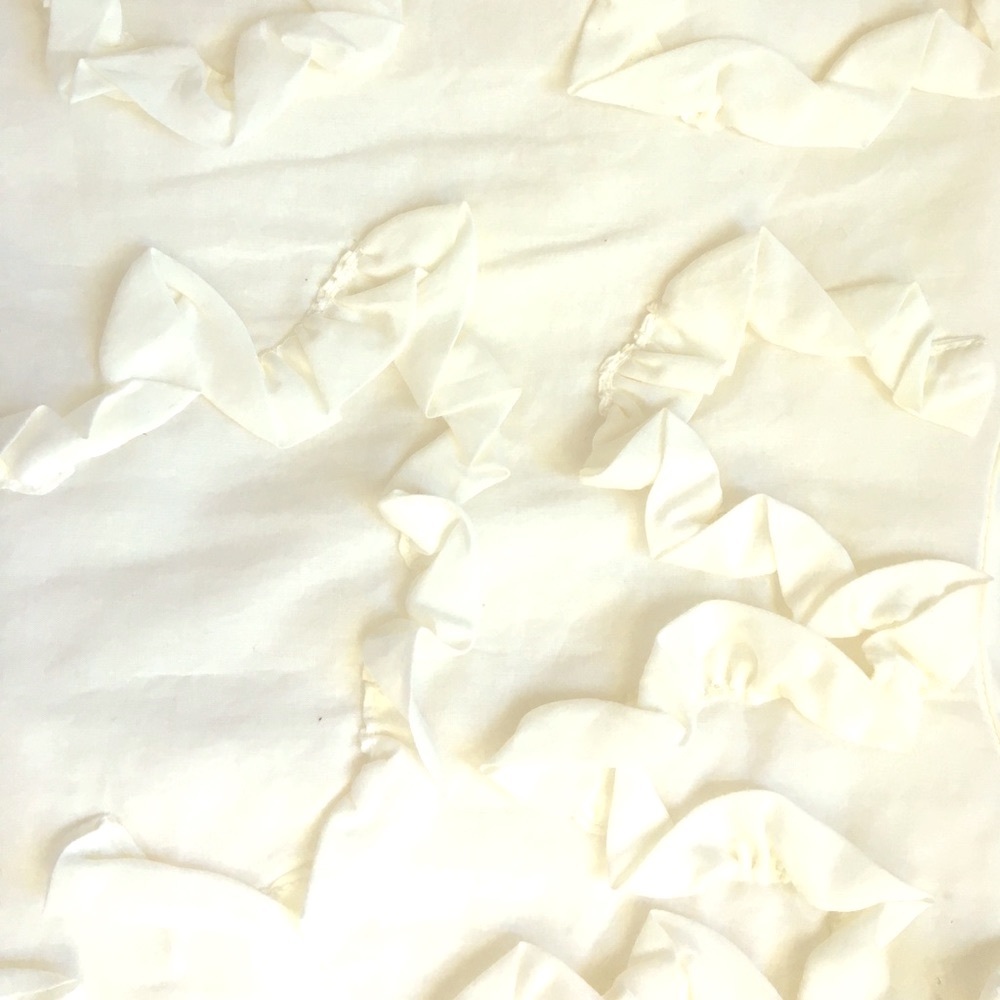 NEW J.Crew Ruthie Ruffle Shell Blouse. Never worn. - Picture 4 of 4